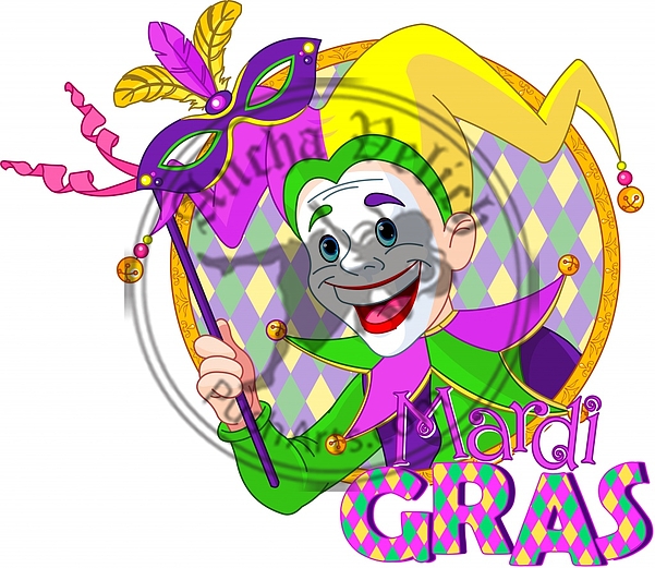 Mardi Gras jester