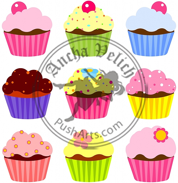 Various cupcakes