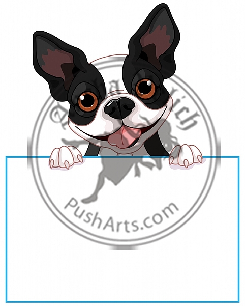 Boston terrier sign