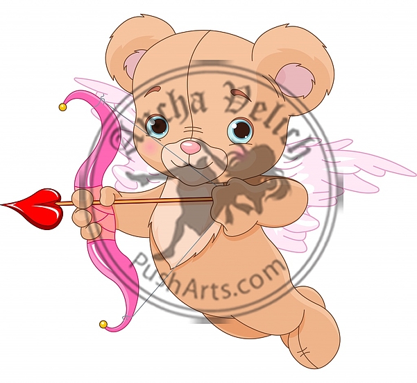 Valentine Cupid Bear