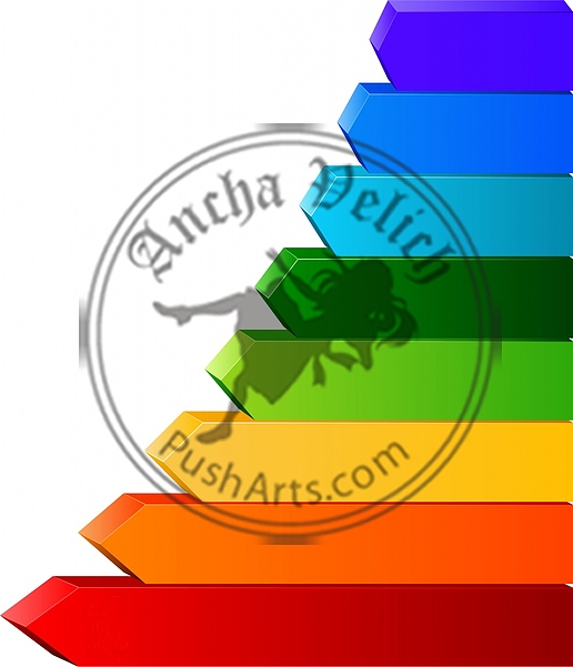 Different color arrows