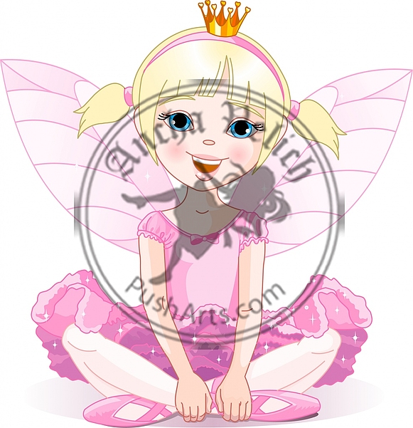 Little  fairy ballerina