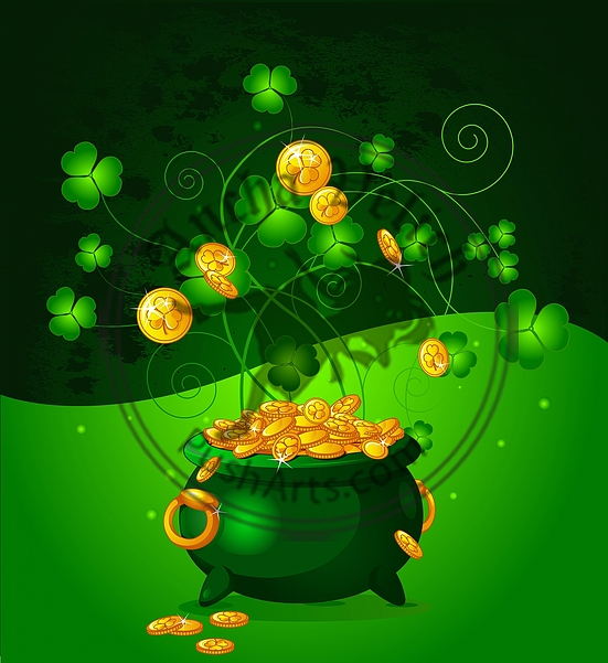 Pot of Gold Coins