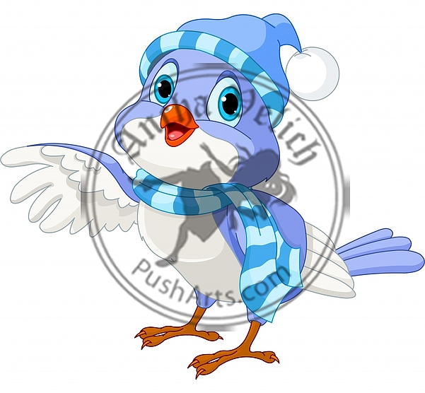 Cute Winter Bird