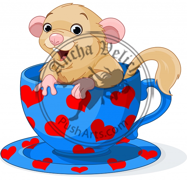 Cute dormouse