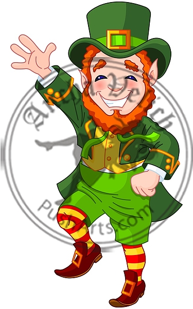 Lucky Dancing Leprechaun