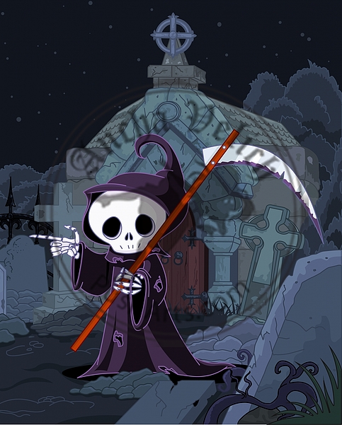 Halloween Grim Reaper