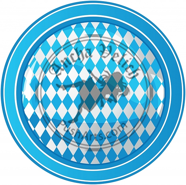 Oktoberfest circle background