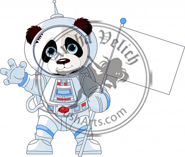 Astronaut Panda