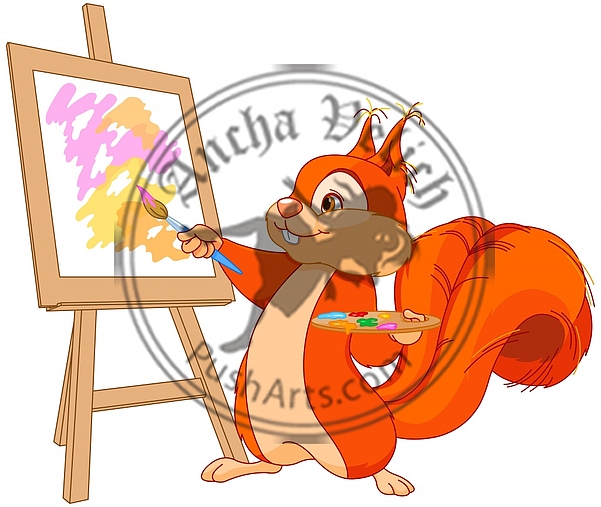 Squirrel artist