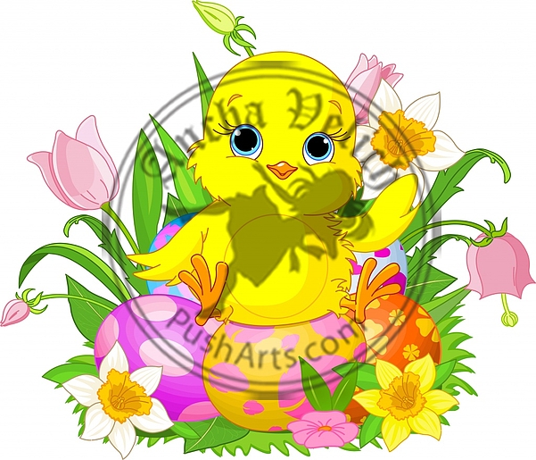 Happy Easter chick