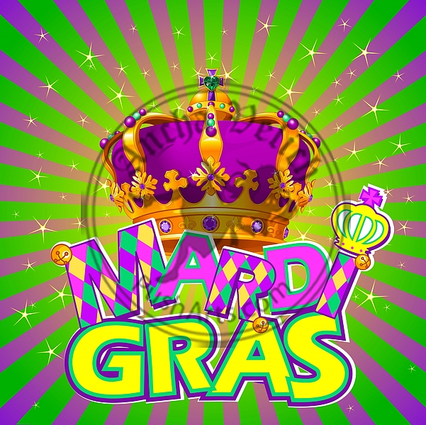 Mardi Gras Crown