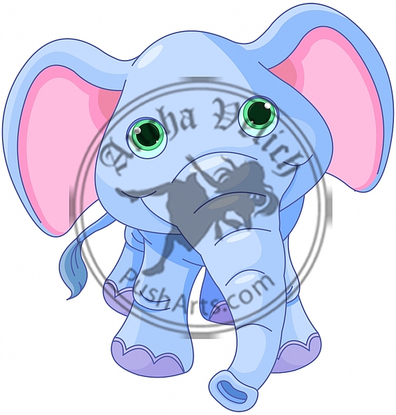 Cute elephant