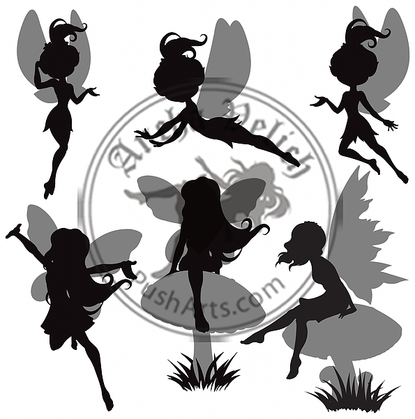 Fairy Silhouette Set