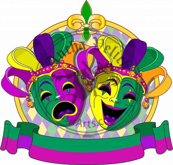 Mardi Gras Masks design