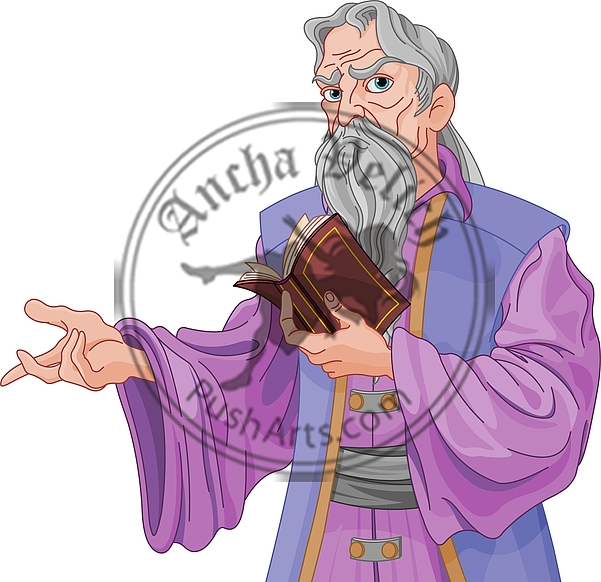 Wizard With Book
