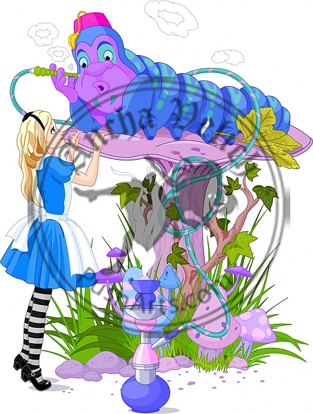 Alice and Blue Caterpillar