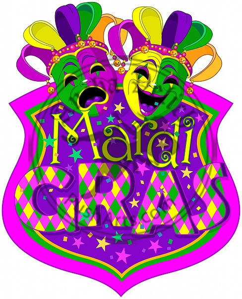 Mardi Gras Masks design