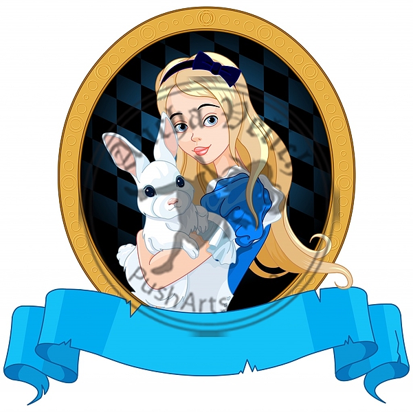 Alice with White Rabbit