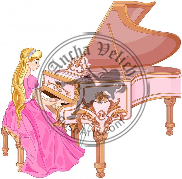 Princess Playing the Piano