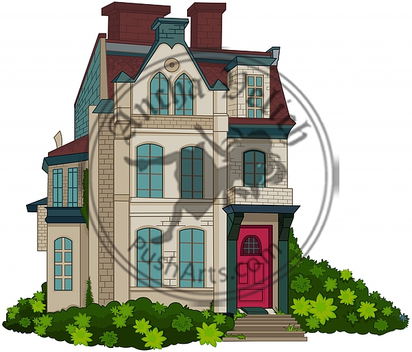 Victorian House Facade