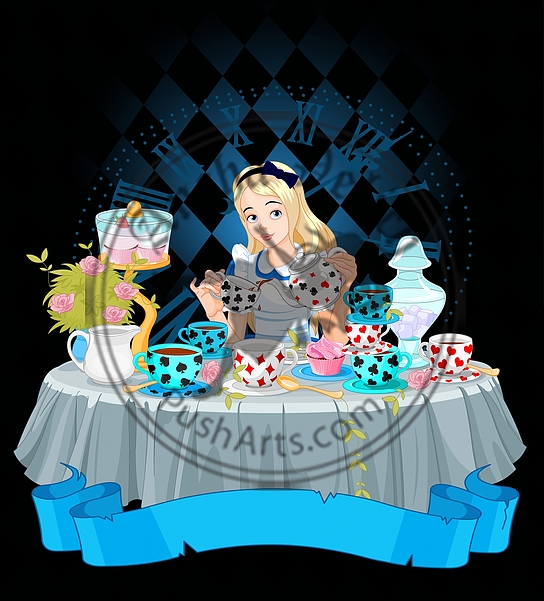 Alice Takes Tea Cup