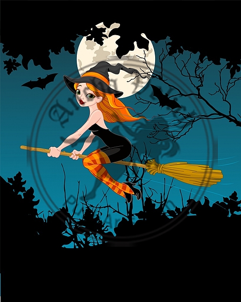 Halloween Witch banner