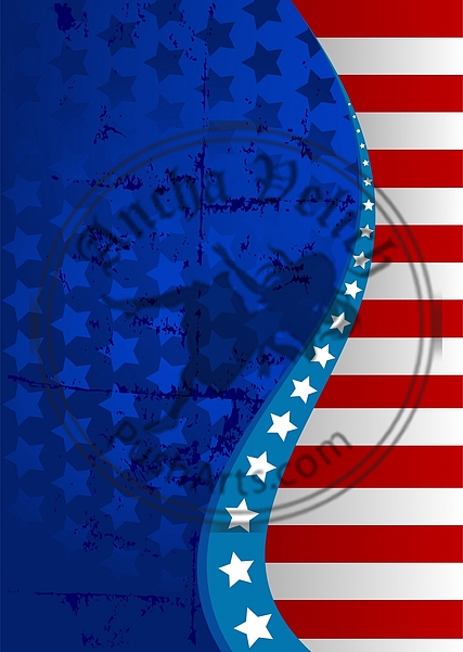 American flag background