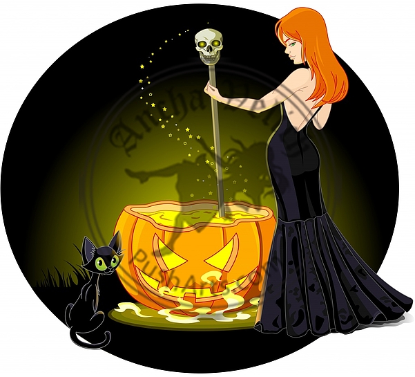 Witch cauldron