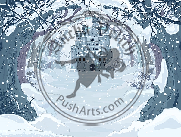 Magic Winter Castle