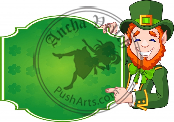 St. Patrick's Day Lucky Leprechaun