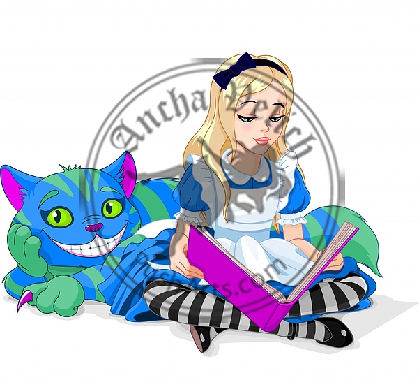 Alice and Cheshire Cat