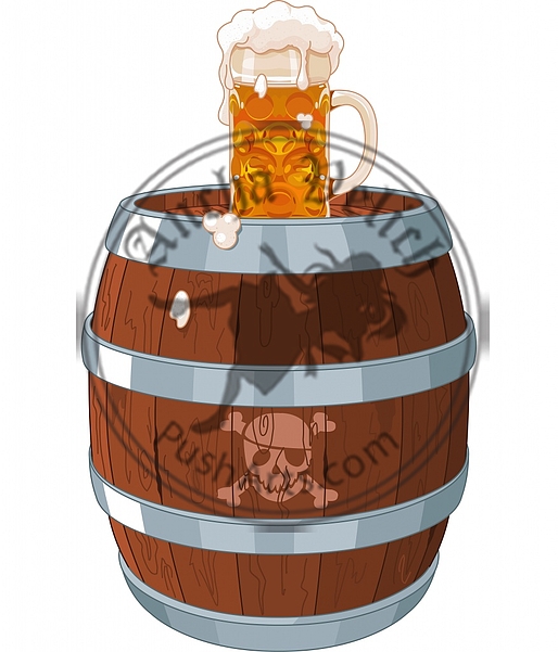 Pirate barrel