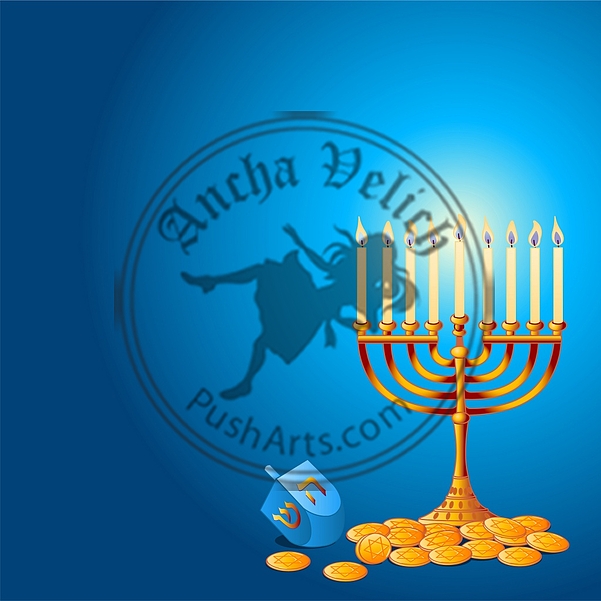 Hanukkah Background