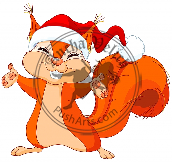 Christmas Squirrel