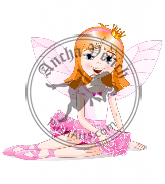 Cute Fairy ballerina