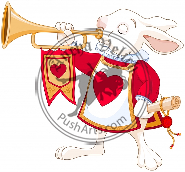 Bunny royal trumpeter