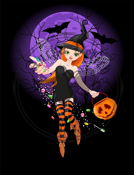 Halloween witch