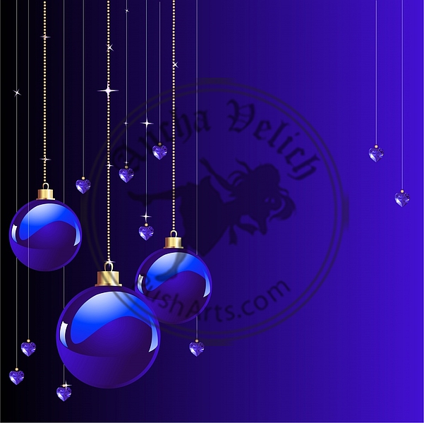 Blue colors Christmas