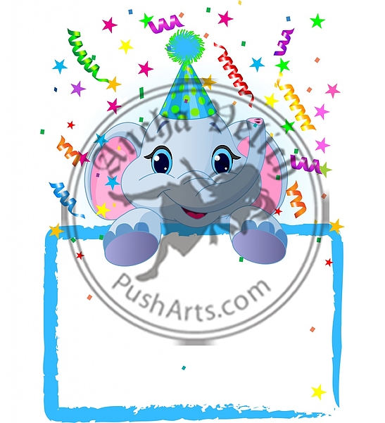 Baby Elephant Birthday