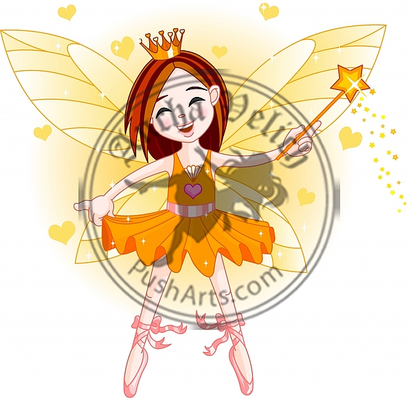 Little orange fairy