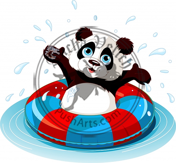 Summer fun Panda