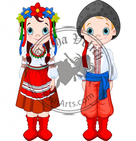 Ukrainian Boy and Girl