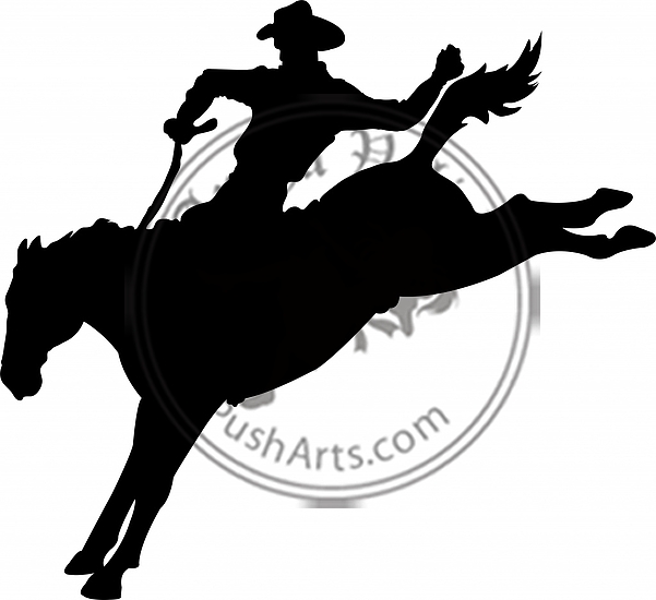 Cowboy silhouette