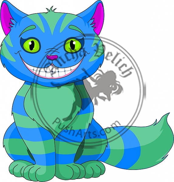 Smiling Cheshire Cat