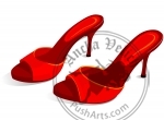 Red Stiletto Shoes