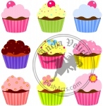 Various cupcakes
