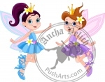 Two cute fairies
