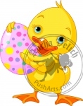 Easter duckling