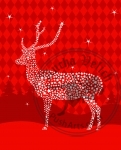 Star Christmas Deer